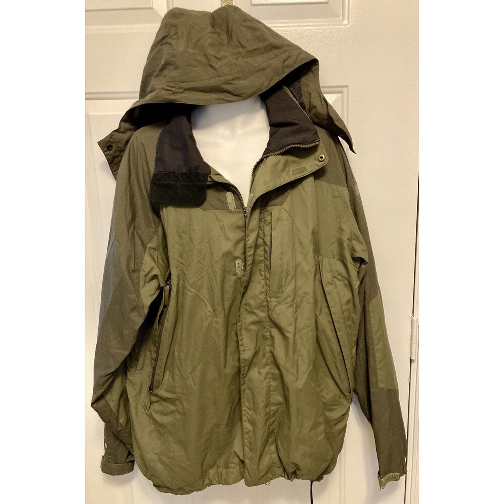 Bonfire Men’s Coat Snowboarding Ski Jacket‎ Size XL Green Black